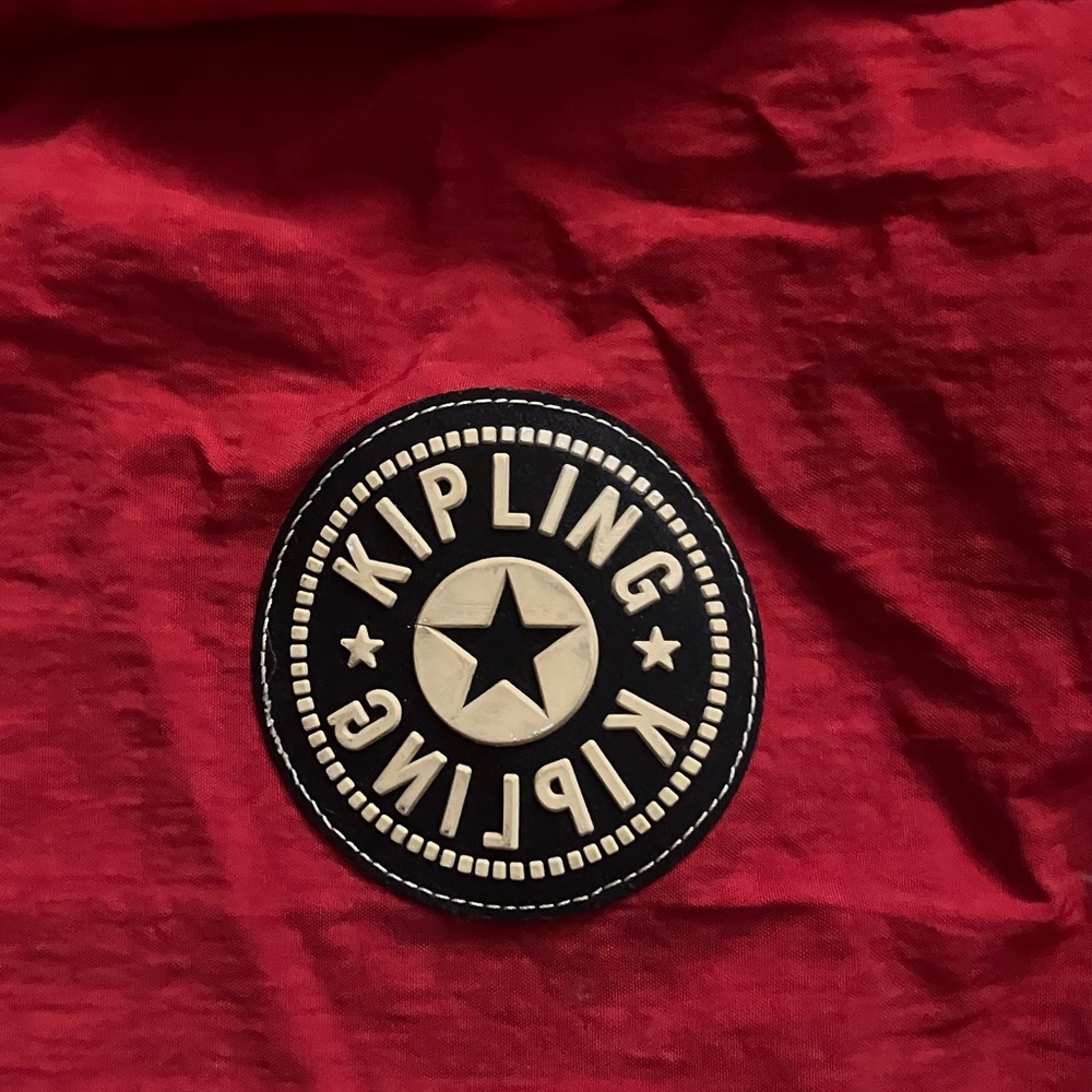 Kipling Vintage Red Travel Bag - Picture 2 of 10